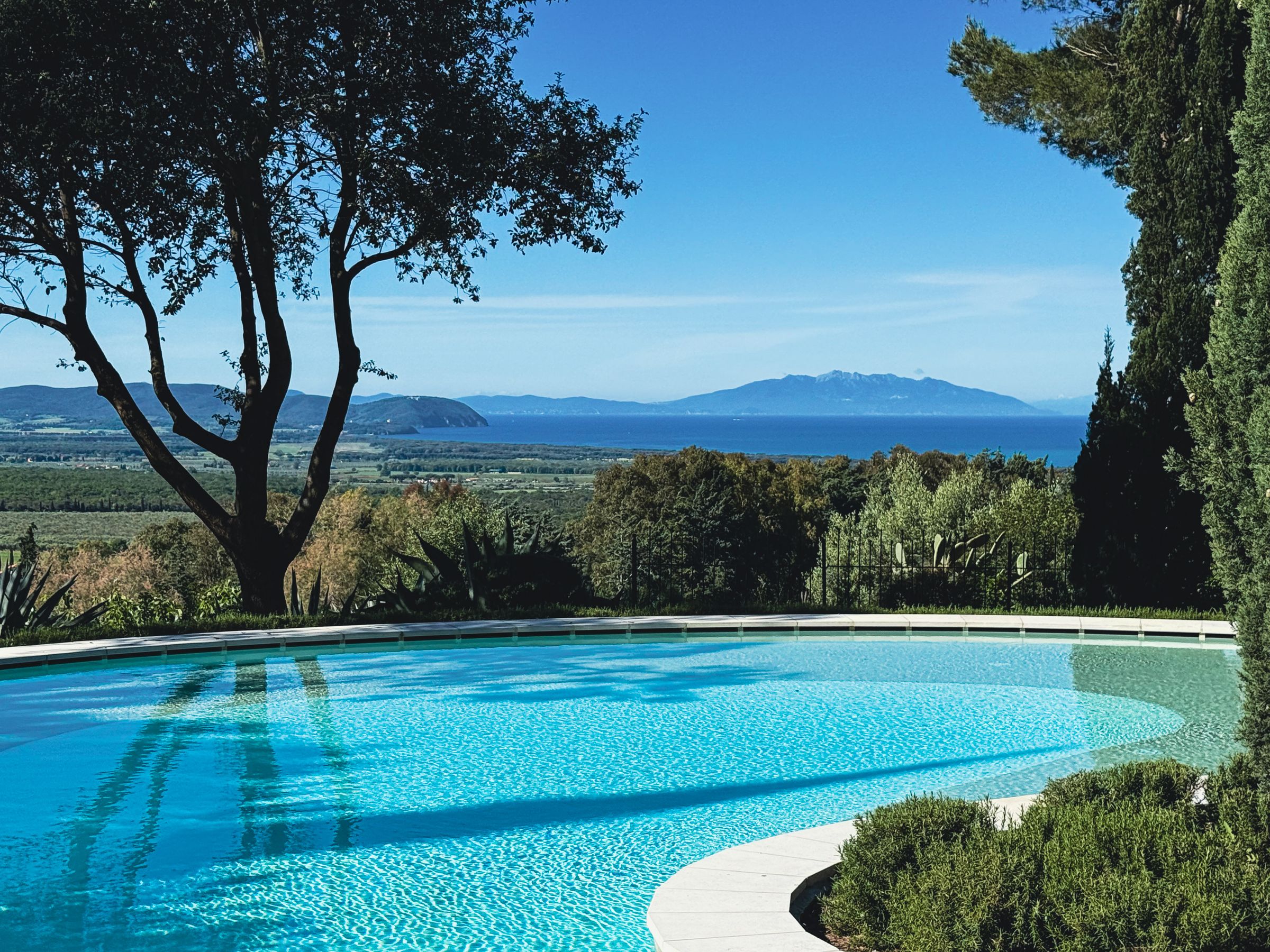 The Poggio ai Santi estate in the hills of the Etruscan Coast